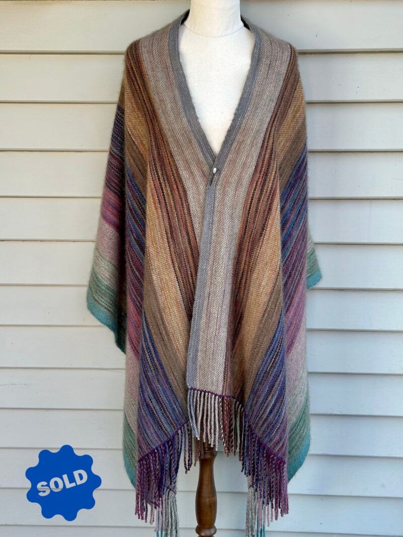 W221 Peruvian Stripes Cape